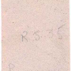 RS35c Brandreth Pills 1c Black VF, Pink Paper - Image 2