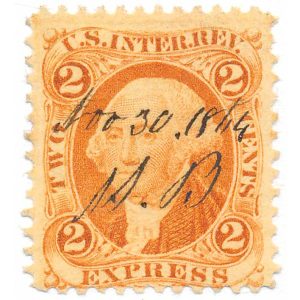 R10C 2 cent Express revenue stamp