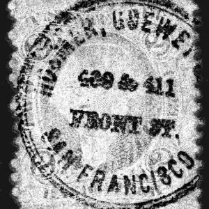 R5b 2 cent Bank Check first issue revenue - Image 3