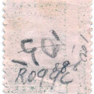 RO99c Thomas Gorman Match Stamp Pink Paper - Image 2