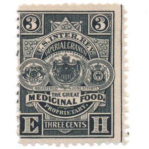 RS104d Edward Heaton, Medicinal Food Stamp
