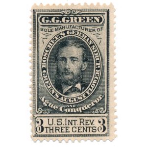 RS92d G. G. Green Medicine Stamp