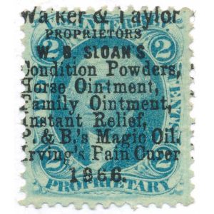 R13c First Issue Revenue Proprietary Walker & Taylor