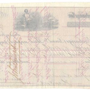 R24c, R65c on 1867 Incoming Foreign Bill of Exchange, Nuevitas, Cuba - Image 3