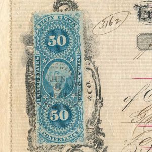 R54c on 1867 Incoming Foreign Bill of Exchange, Nuevitas, Cuba - Image 4