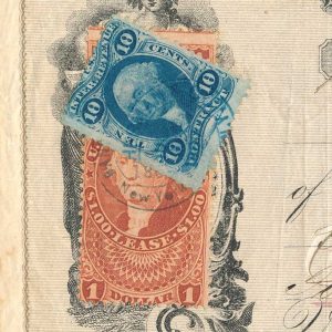 R34c, R70c on 1867 Incoming Foreign Bill of Exchange, Nuevitas, Cuba - Image 4