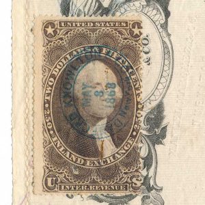 R84cc on 1868 Incoming Foreign Bill of Exchange, Nuevitas, Cuba - Image 4