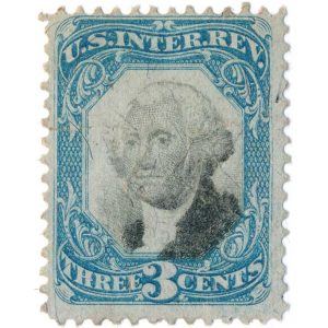 R105 3c Second Issue