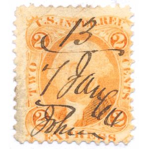 R10C 2 cent Express revenue stamp