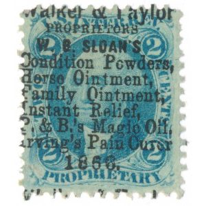 R13c First Issue Revenue Proprietary Walker & Taylor