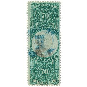 R143 70c Third Issue
