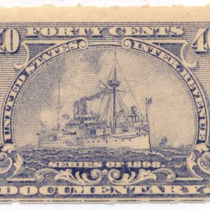 R170 40c "Battleship" MNH