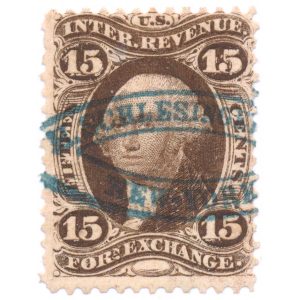 R39c 15 cent First issue, Foreign Exchange