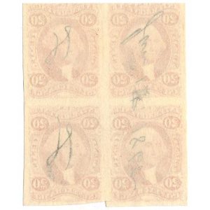 R42a First Issue Inland Exchange Block of Four - Image 2