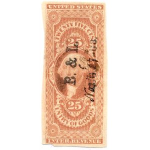 R45a First Issue Entry of Goods, B & L cancel
