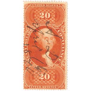 R98c $20 First Issue Conveyance - Image 2