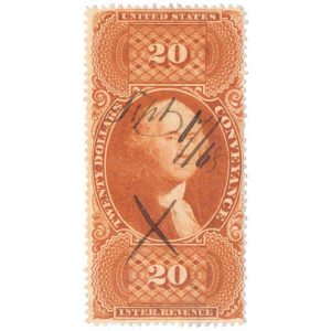 R98c $20 First Issue Conveyance