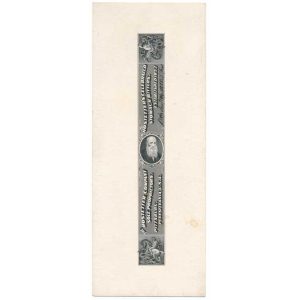 Hostetter's Celebrated Stomach Bitters Label Die Proof