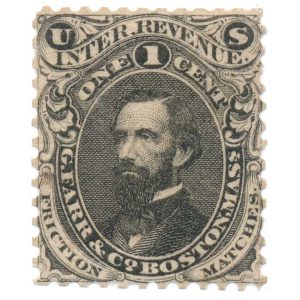 RO84a G. Farr Friction Matches, Boston, MA