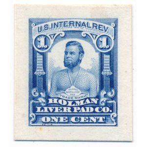 RS126TC Holman Liver Pad Co., Trial Color Proof, Blue