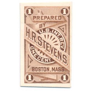 RS228TC1g H. R. Stevens Medicine Stamp, Trial Color Proof