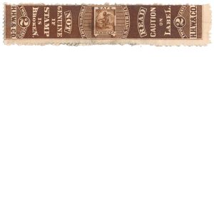 RS256d, Warner Safe Cure Medicine Stamp,  H. H. Warner