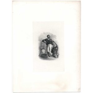 TF85a Sailor Vignette Proof, Bureau of Engraving and Printing - Image 2