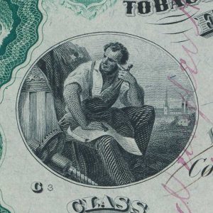TF77A Series of 1872 Provisional, Manufactured Tobacco Stamp $12.80 - Image 3
