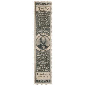 RS23a Demas Barnes & Co. Medicine Stamp
