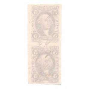R27a 5 cent First issue, Inland Exchange, pair - Image 2