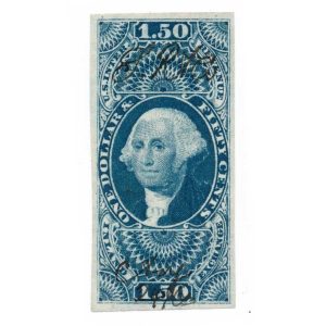 R78a First Issue Revenue Stamp