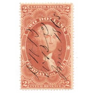 R83c First Issue, $2 Probate of Will