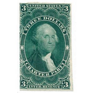 R85a First Issue, $3 Charter Party