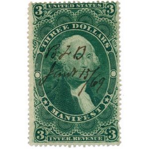 R86c First Issue, $3 Manifest