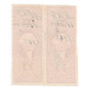 R89a Revenue Stamp Conveyance, pair - Image 2