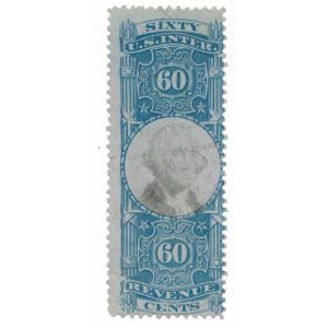 R116 60c Second Issue Revenue Stamp