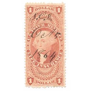 R71c Revenue Stamp Life Insurance