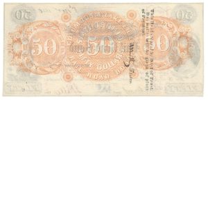 1850 Columbus & Lake Erie Rail Road Co. $50 Bond - Image 3