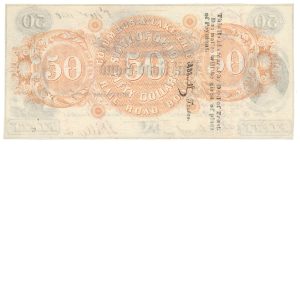 1850 Columbus & Lake Erie Rail Road Co. $50 Bond - Image 4