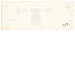 RN-B11 on Curry & Richards check, Providence, RI 1867 - Image 2