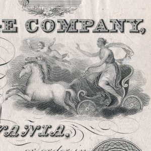 New-Hope Delaware Bridge Co. NJ-PA Treasury Note Proof, 1823-1824 - Image 4