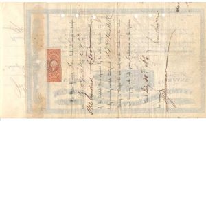 RN-T4 Michigan Southern & Northern Indiana Stock Certificate - Image 4