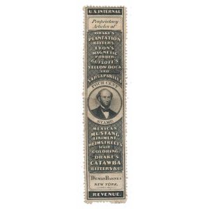 RS23a Demas Barnes & Co. Medicine Stamp