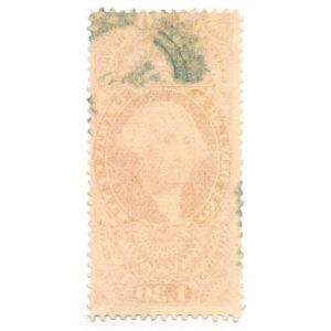 R77c First Issue Revenue Stamp, $1.30 - Image 2