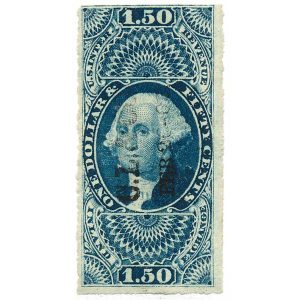 R78a First Issue Revenue Stamp