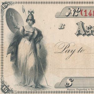 Assistant Treasurer to the US check, Charleston, SC 187x - Image 2