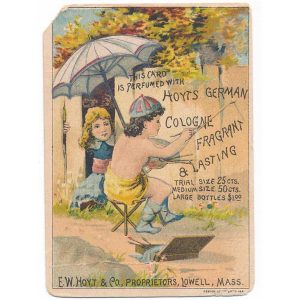 Hoyt's German Cologne Trade Card