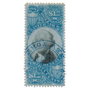 R119 $1.30 Second Issue Revenue Stamp