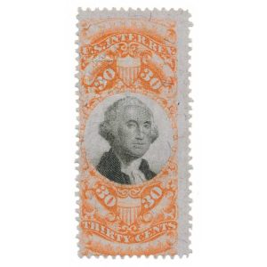 R140 30c Third Issue Revenue Stamp