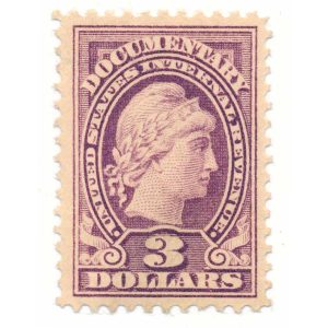R242 $3 Liberty type of 1914, MH